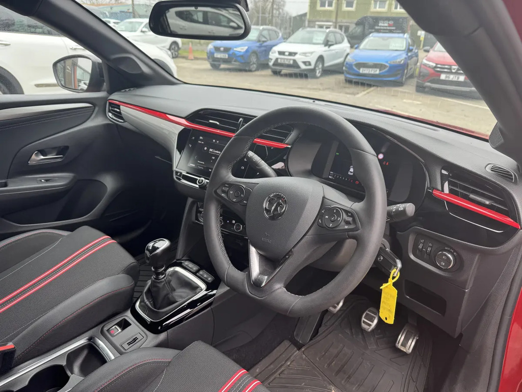 Vauxhall Corsa 1.2 Turbo Gs SD23FVZ Red #6