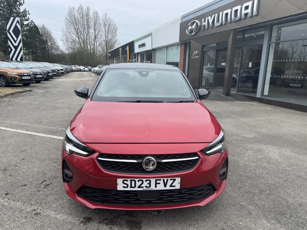 Vauxhall Corsa 1.2 Turbo Gs SD23FVZ Red #4