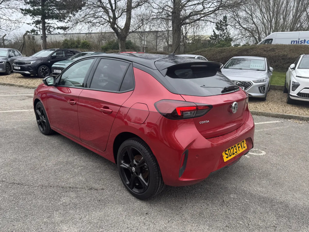 Vauxhall Corsa 1.2 Turbo Gs SD23FVZ Red #5