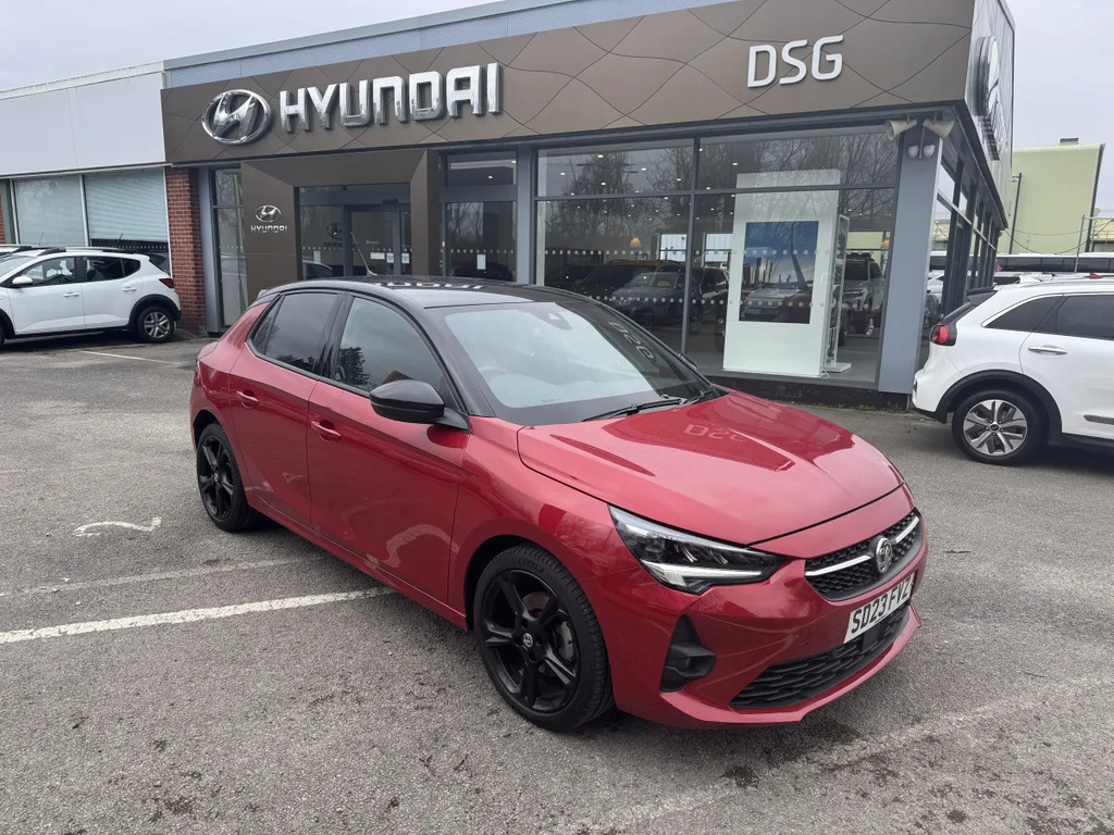 Vauxhall Corsa 1.2 Turbo Gs SD23FVZ Red