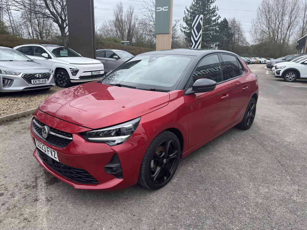 Vauxhall Corsa 1.2 Turbo Gs SD23FVZ Red #3