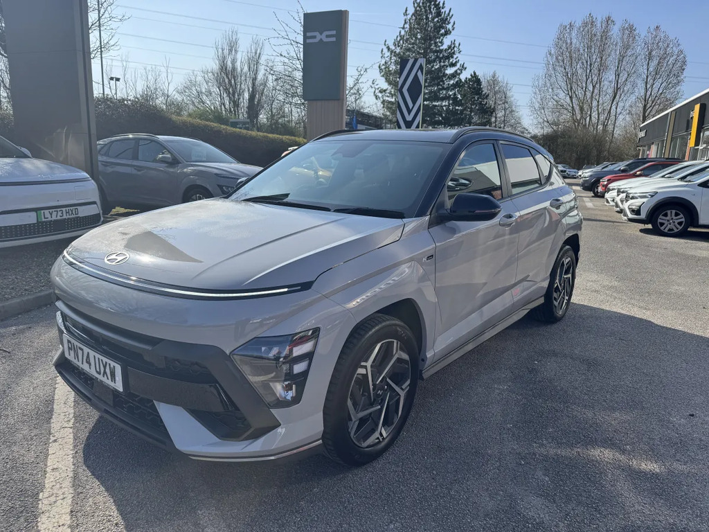 Hyundai Kona 1.6 Hybrid N Line Dct PN74UXW Grey #2