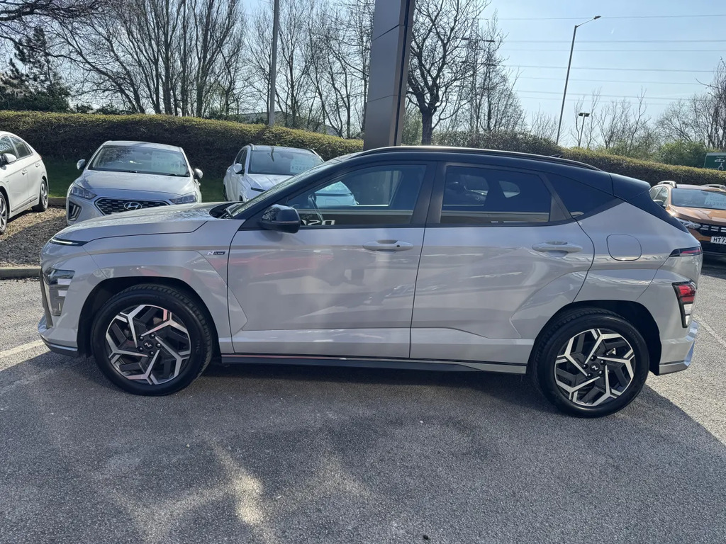 Hyundai Kona 1.6 Hybrid N Line Dct PN74UXW Grey #3