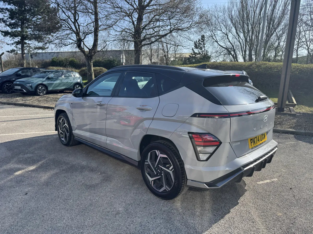 Hyundai Kona 1.6 Hybrid N Line Dct PN74UXW Grey #5