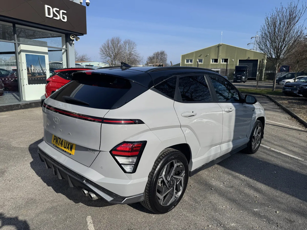 Hyundai Kona 1.6 Hybrid N Line Dct PN74UXW Grey #6
