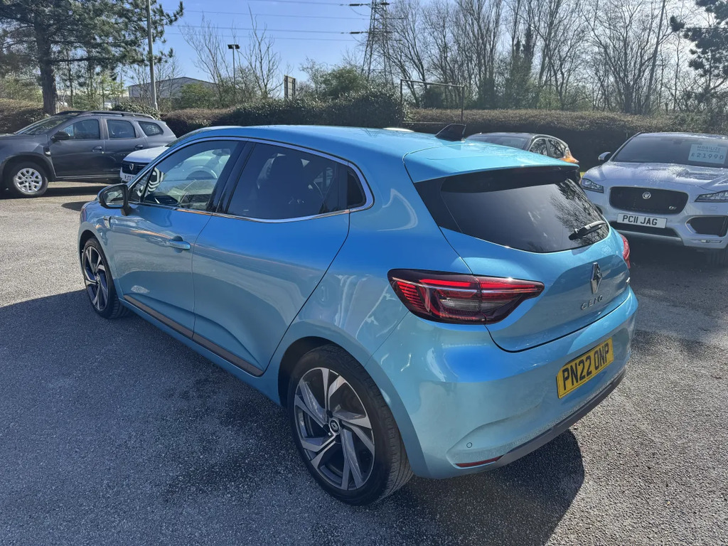 Renault Clio 1.6 E-tech Hybrid 140 Rs Line PN22ONP Blue #6