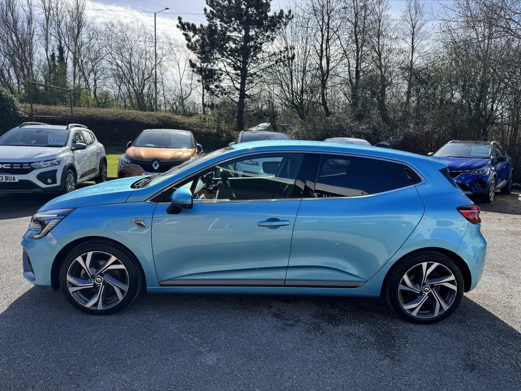 Renault Clio 1.6 E-tech Hybrid 140 Rs Line PN22ONP Blue #4