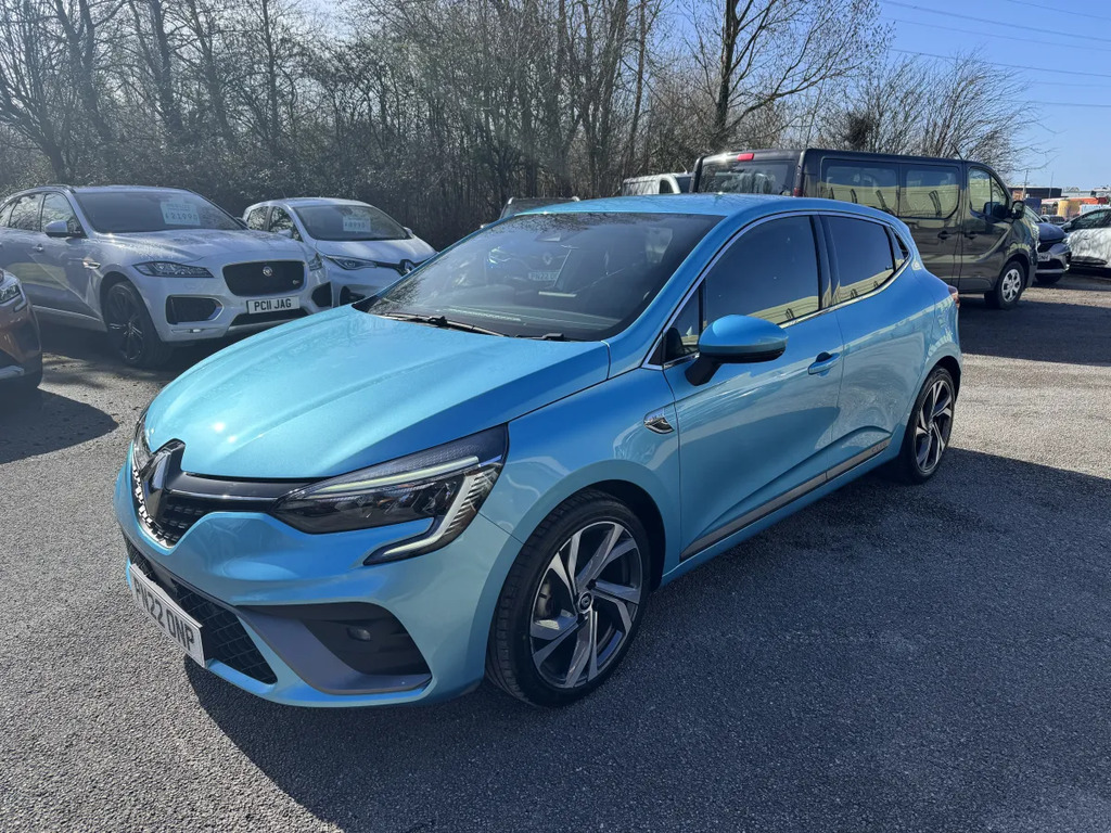 Renault Clio 1.6 E-tech Hybrid 140 Rs Line PN22ONP Blue #3