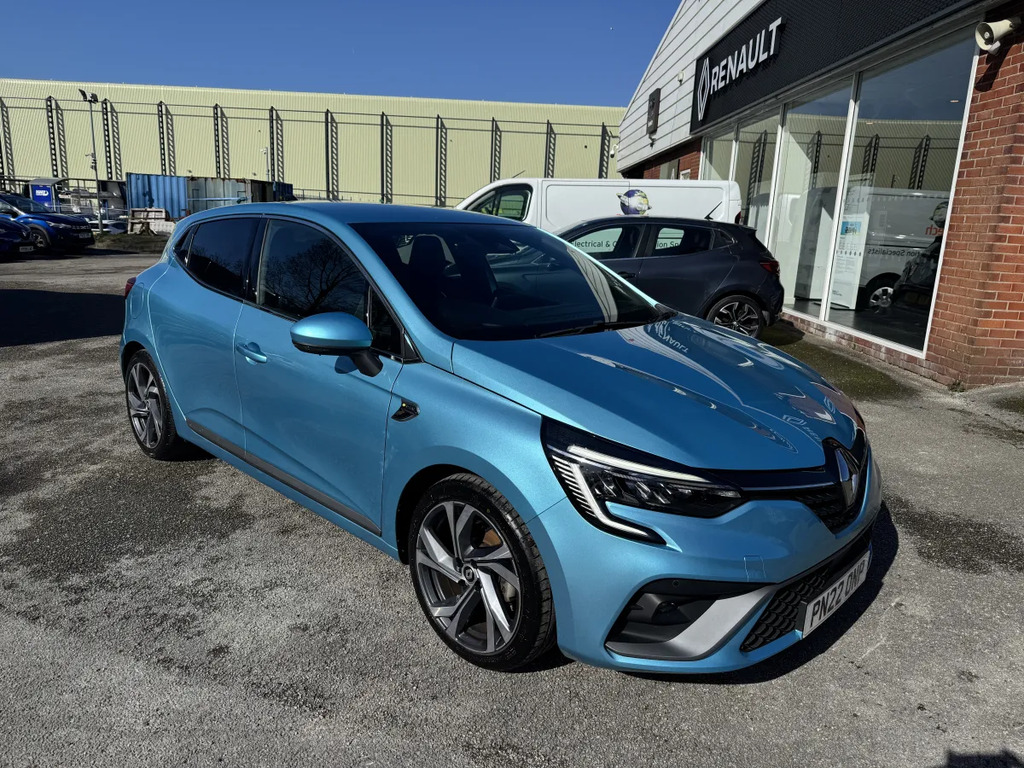 Renault Clio 1.6 E-tech Hybrid 140 Rs Line Blue