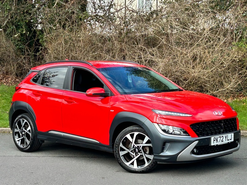Hyundai Kona 1.0 T-gdi Mhev Premium Suv Hybrid Manua Red