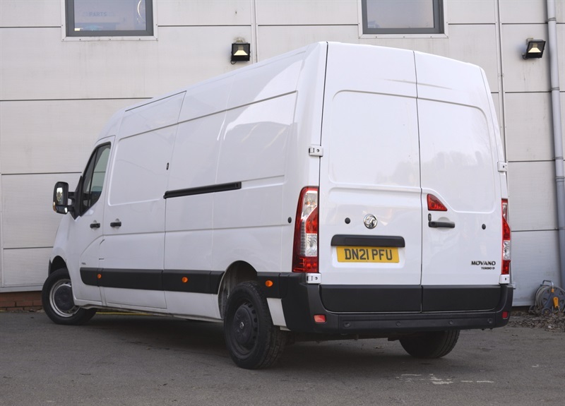 Vauxhall Movano 2.3 Cdti 3500 Biturbo Edition Panel Van DN21PFU White #3