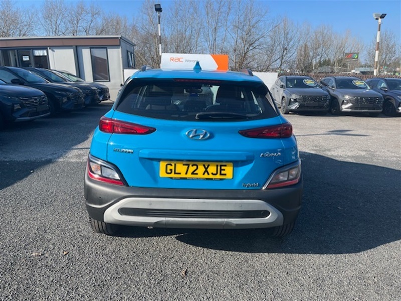Hyundai Kona 1.6 H-gdi Se Connect Suv Hybrid Dct Eur GL72XJE Blue #5