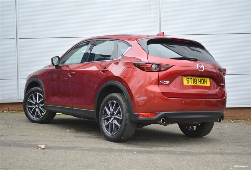 Mazda CX-5 2.2 Skyactiv-d Sport Nav Suv 4Wd Red #4