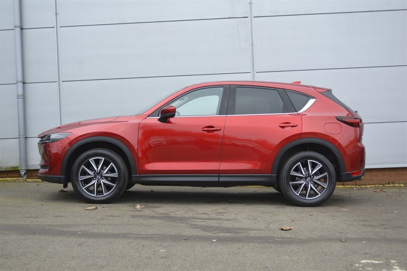 Mazda CX-5 2.2 Skyactiv-d Sport Nav Suv 4Wd Red #3