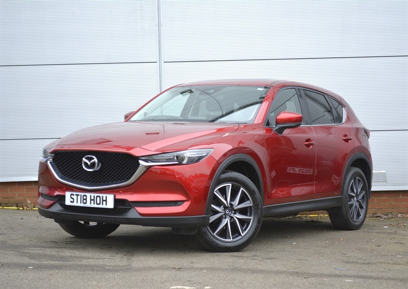 Mazda CX-5 2.2 Skyactiv-d Sport Nav Suv 4Wd Red #2