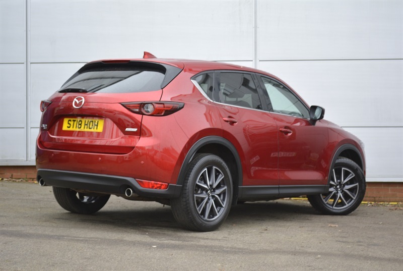 Mazda CX-5 2.2 Skyactiv-d Sport Nav Suv 4Wd Red #6