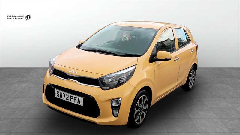 Kia Picanto 1.0 Dpi 3 Hatchback Amt Euro 6 Ss 6 SW72PFA Yellow #2