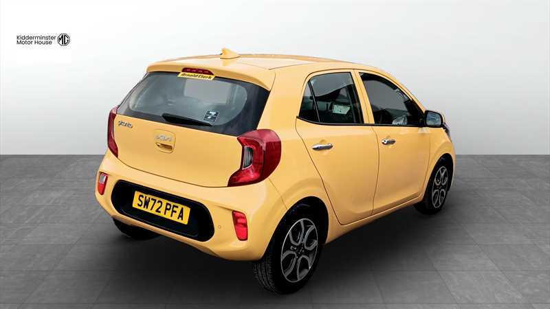 Kia Picanto 1.0 Dpi 3 Hatchback Amt Euro 6 Ss 6 SW72PFA Yellow #4