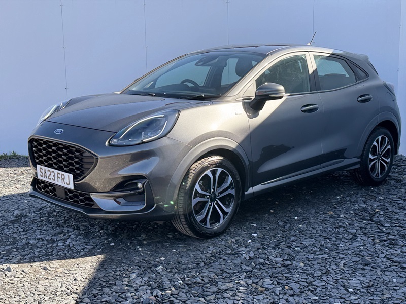 Ford Puma 1.0T Ecoboost Mhev St-line Suv Hybrid M SA23FRJ Grey #3