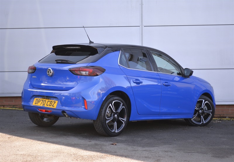 Vauxhall Corsa 1.2 Turbo Elite Nav Premium Hatchback M DP70CDZ Blue #6