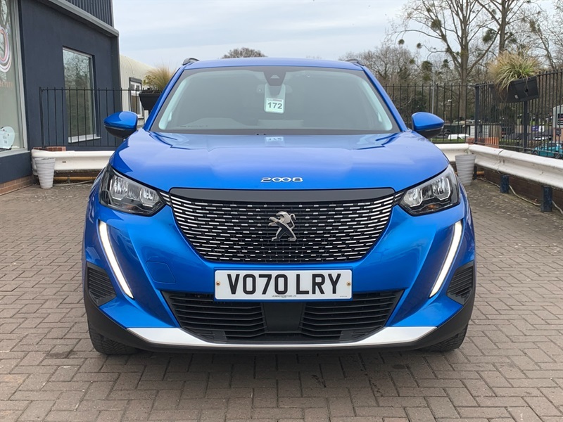 Peugeot 2008 1.2 Puretech Allure Suv Euro 6 VO70LRY Blue #2