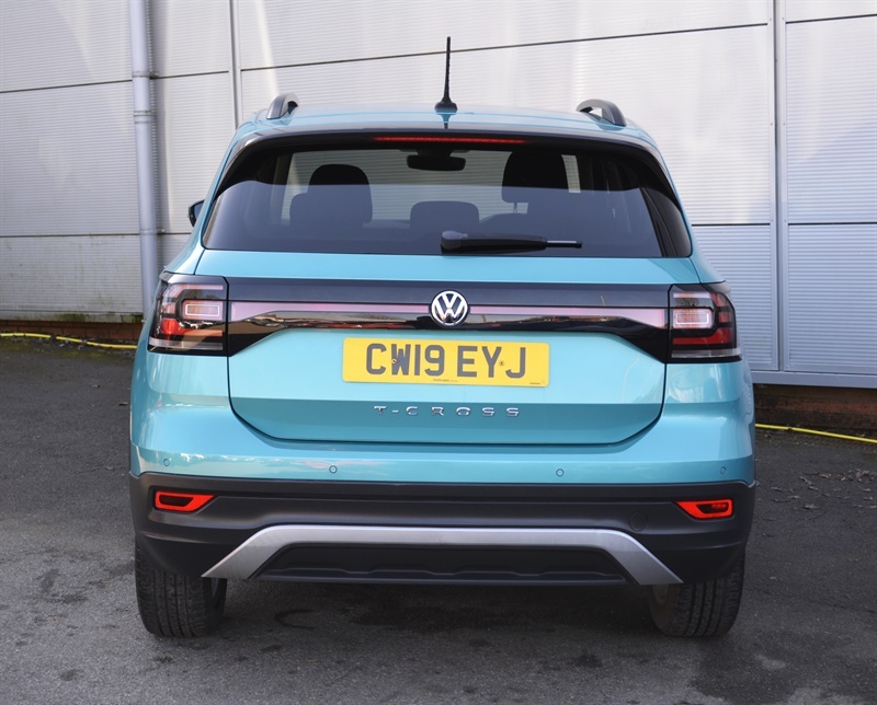 Volkswagen T-Cross 1.0 Tsi Se Suv Euro 6 Ss 115 CW19EYJ Blue #5