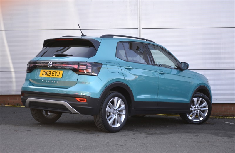 Volkswagen T-Cross 1.0 Tsi Se Suv Euro 6 Ss 115 CW19EYJ Blue #6
