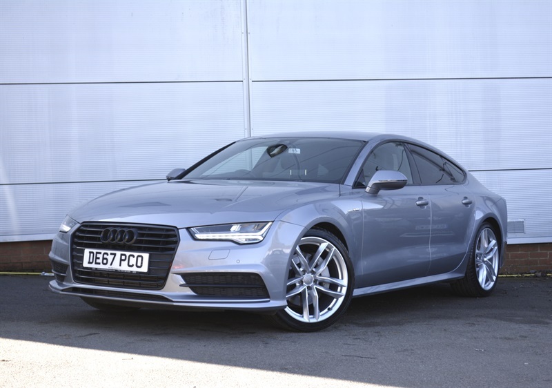 Audi A7 3.0 Tdi V6 S Line Sportback S Tronic Qu DE67PCO Grey #2