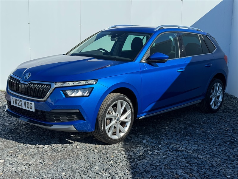 Skoda Kamiq 1.5 Tsi Act Se L Executive Suv E VN22VDG Blue #3
