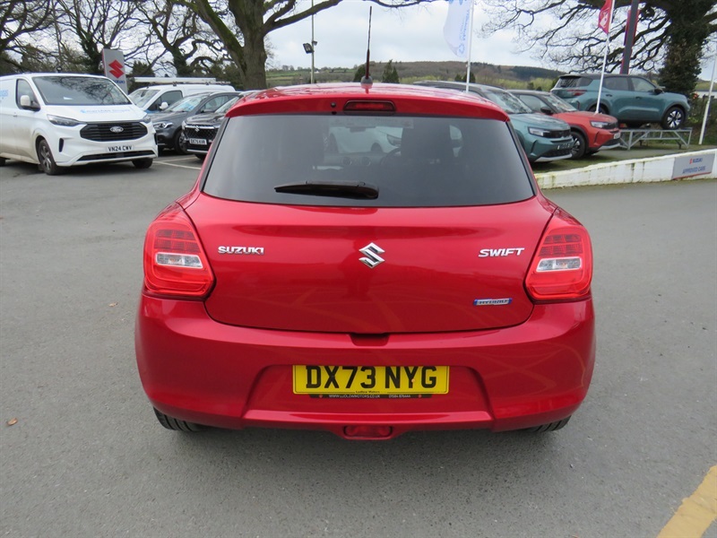 Suzuki Swift 1.2 Dualjet Mhev Sz-l Hatchback Hybrid DX73NYG Red #5
