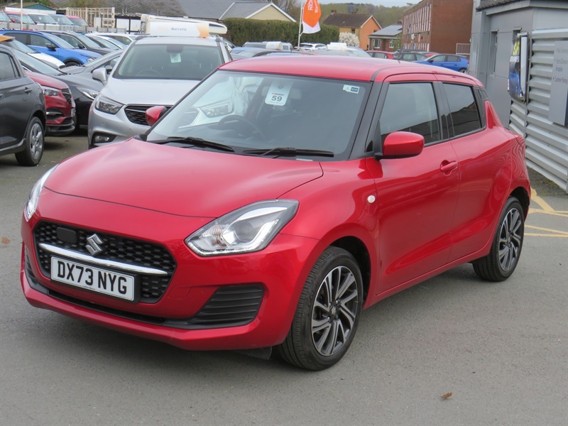 Suzuki Swift 1.2 Dualjet Mhev Sz-l Hatchback Hybrid DX73NYG Red #3