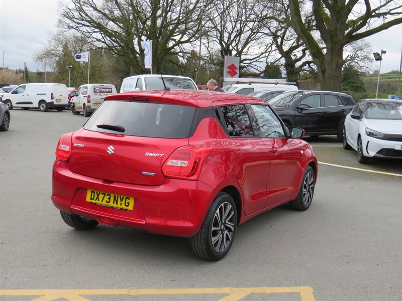 Suzuki Swift 1.2 Dualjet Mhev Sz-l Hatchback Hybrid DX73NYG Red #4