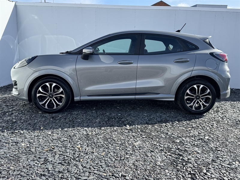Ford Puma 1.0T Ecoboost Mhev St-line Suv Hybrid M CV24KZM Silver #4