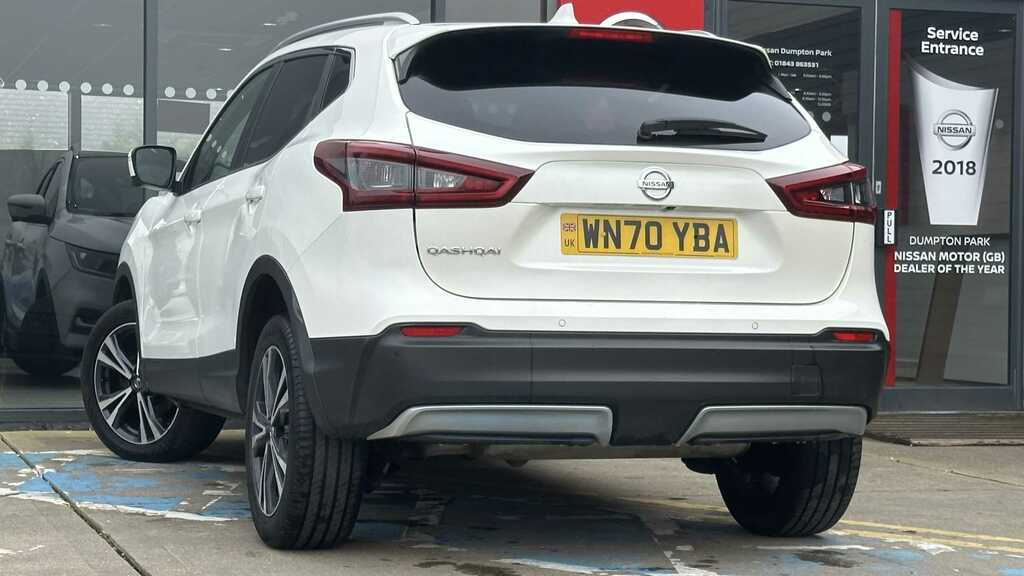 Nissan Qashqai N-connecta Dig-t WN70YBA White #5