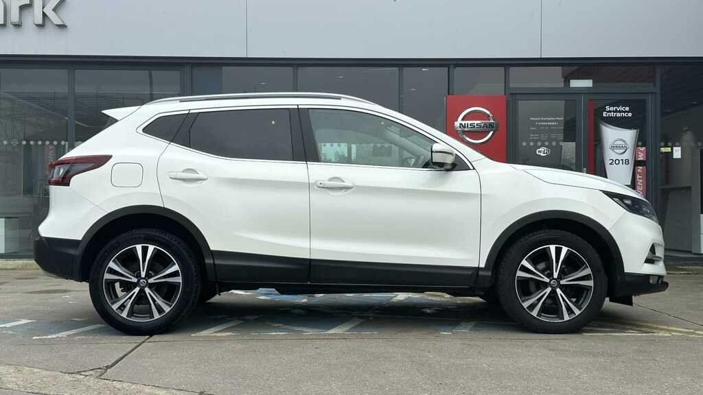 Nissan Qashqai N-connecta Dig-t WN70YBA White #4
