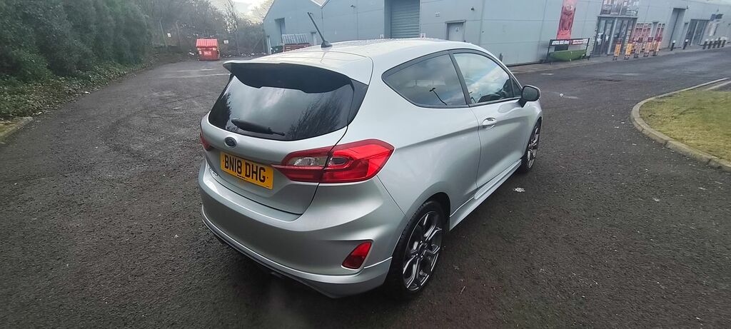 Ford Fiesta 1.0T Ecoboost St-line Hatchback BN18DHG Silver #5