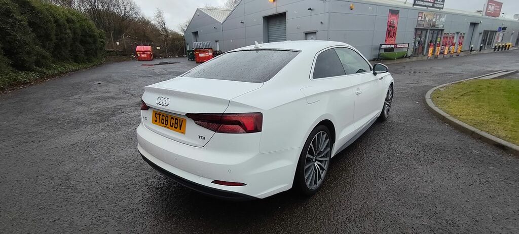 Audi A5 2.0 Tdi Ultra S Line Coupe Euro White #5