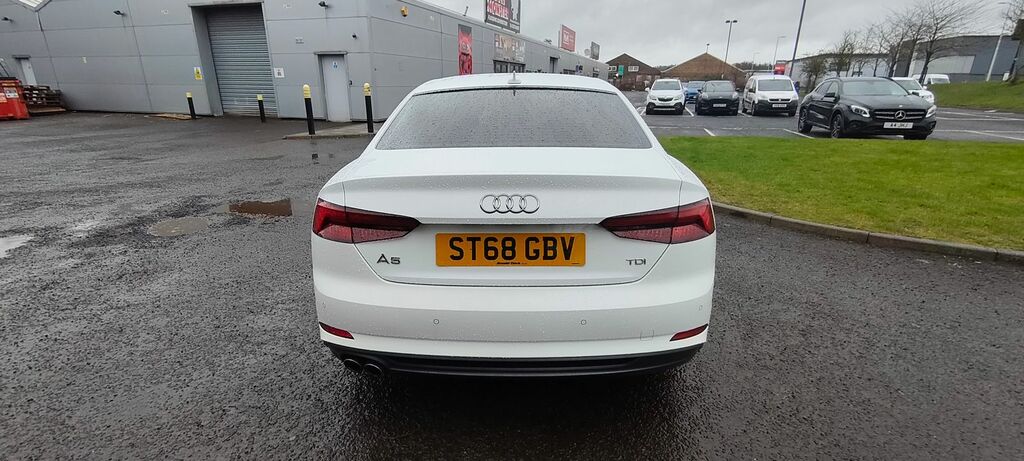 Audi A5 2.0 Tdi Ultra S Line Coupe Euro White #4