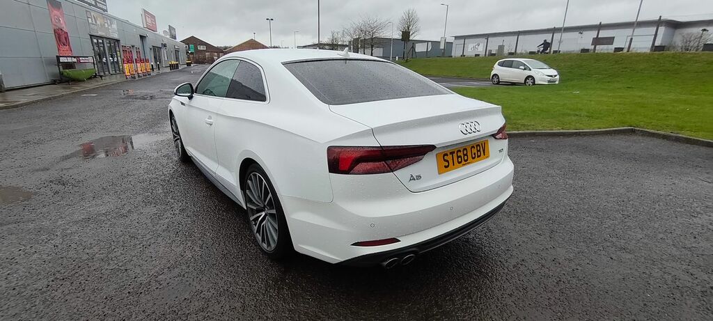 Audi A5 2.0 Tdi Ultra S Line Coupe Euro White #3