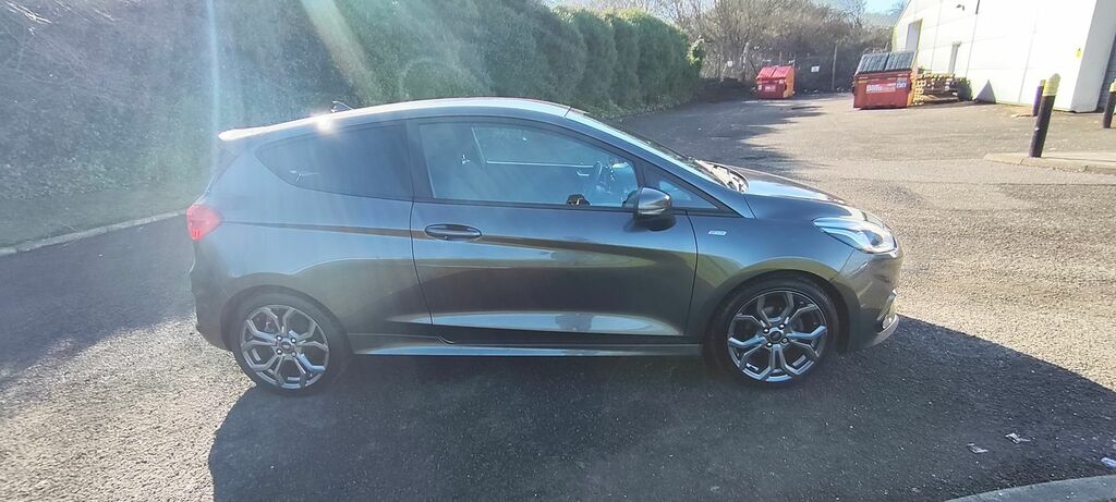 Ford Fiesta 1.0T Ecoboost Gpf St-line Hatchback Man SD19UAH Grey #6