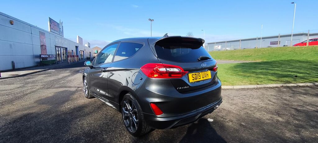 Ford Fiesta 1.0T Ecoboost Gpf St-line Hatchback Man SD19UAH Grey #3