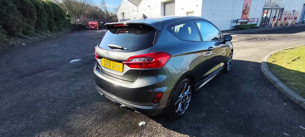 Ford Fiesta 1.0T Ecoboost Gpf St-line Hatchback Man SD19UAH Grey #5