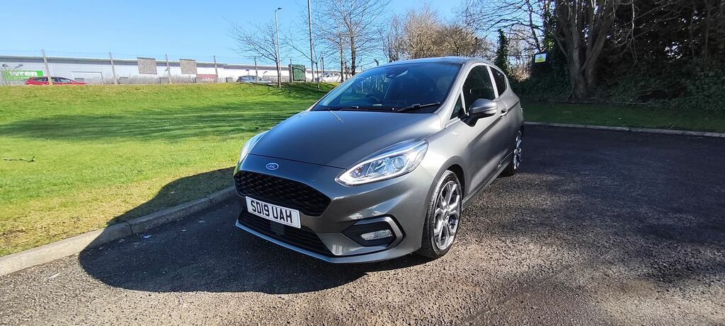 Ford Fiesta 1.0T Ecoboost Gpf St-line Hatchback Man Grey