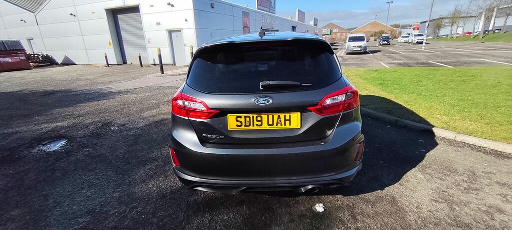 Ford Fiesta 1.0T Ecoboost Gpf St-line Hatchback Man SD19UAH Grey #4