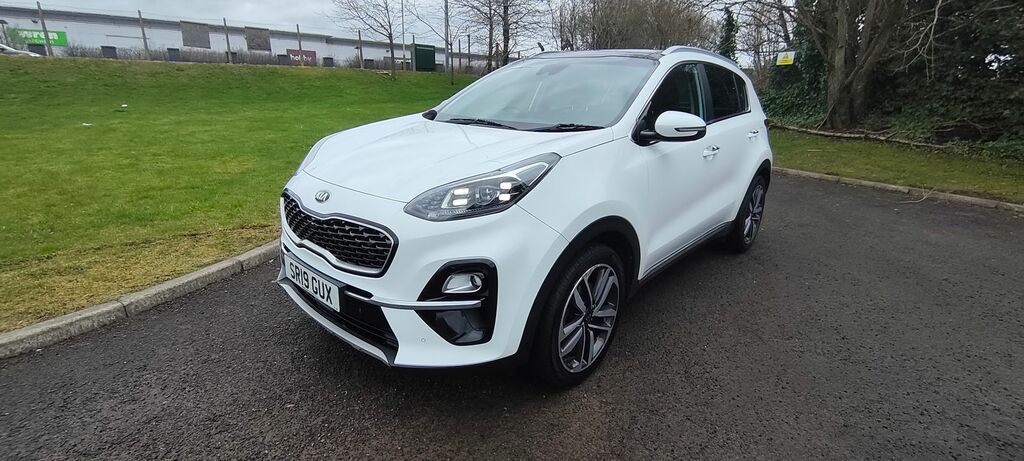 Kia Sportage 1.6 Crdi 4 Suv Euro 6 Ss 134 White