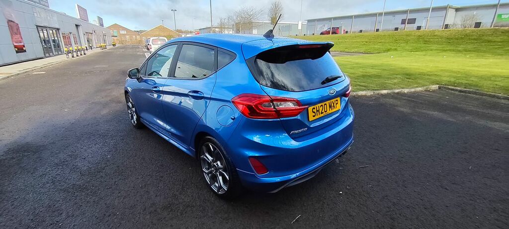 Ford Fiesta 1.0T Ecoboost St-line Edition Hatchback SH20MXP Blue #3