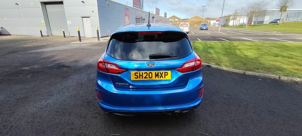 Ford Fiesta 1.0T Ecoboost St-line Edition Hatchback SH20MXP Blue #4