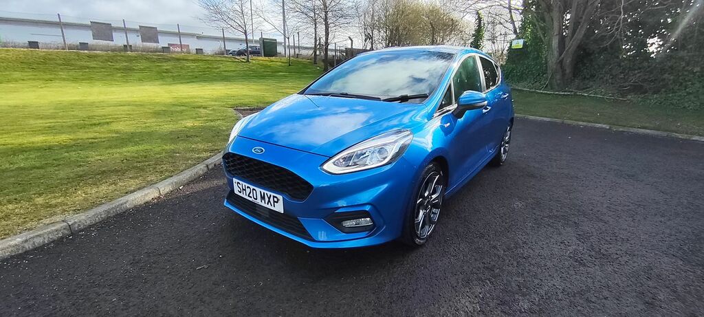 Ford Fiesta 1.0T Ecoboost St-line Edition Hatchback Blue