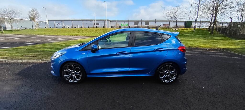 Ford Fiesta 1.0T Ecoboost St-line Edition Hatchback SH20MXP Blue #2