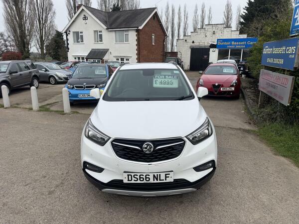 Vauxhall Mokka X 1.4I Turbo Active Euro 6 Ss DS66NLF White #2